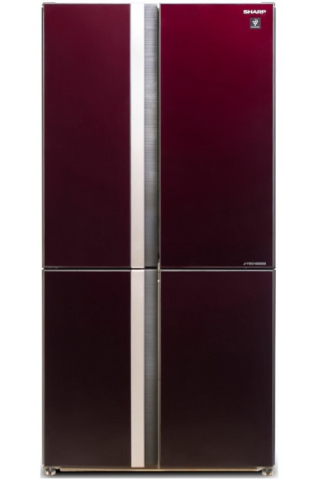 Холодильник Sharp SJ-GX98PRD (Side-by-Side) (бордовый) 