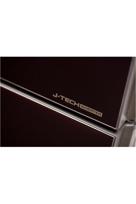 Холодильник Sharp SJ-GX98PRD (Side-by-Side) (бордовый) 1