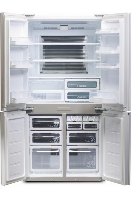 Холодильник Sharp SJ-GX98PRD (Side-by-Side) (бордовый) 3