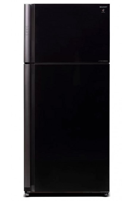Холодильник Sharp SJ-XP59PGBK (черное стекло) 