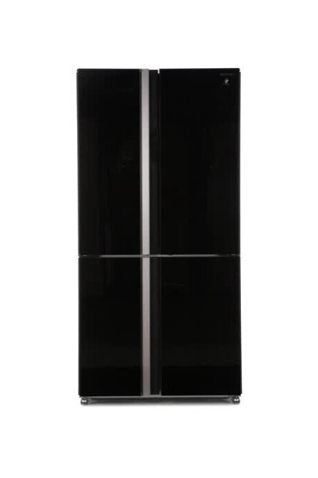 Холодильник Sharp SJFS97VBK (Side-by-Side) (черное стекло) 4