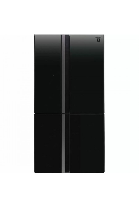 Холодильник Sharp SJFS97VBK (Side-by-Side) (черное стекло) 6