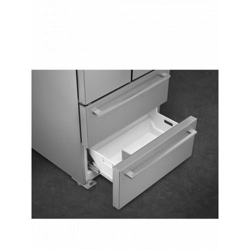 Холодильник Smeg FQ55FXDE (Side-by-Side) (серебристый) 7
