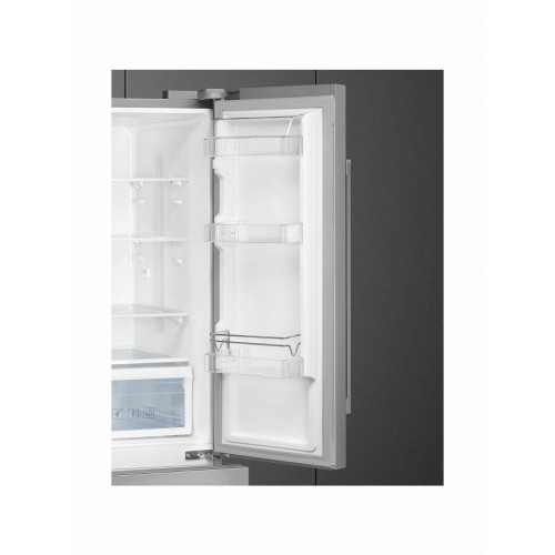 Холодильник Smeg FQ55FXDE (Side-by-Side) (серебристый) 8