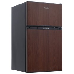 Холодильник Tesler RCT-100 (дерево)