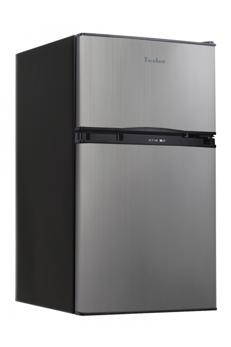 Холодильник Tesler RCT-100 (графит) 