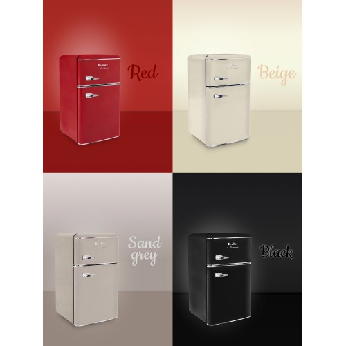 Холодильник Tesler RT-97 (красный) 7