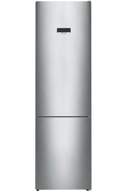 Холодильник Weissgauff CBN2WB3M2 (серебристый) 