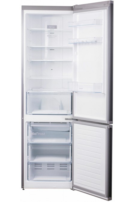 Холодильник Weissgauff CBN2WB3M2 (серебристый) 1