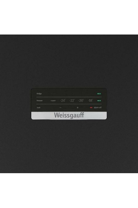 Холодильник Weissgauff CBN2WC2L2 (черный) 5