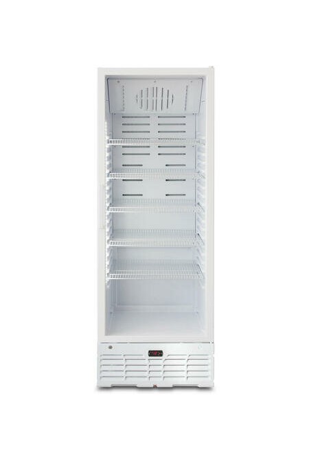 Холодильный шкаф Бирюса 461RDNQ (стеклянная дверь) (белый) 