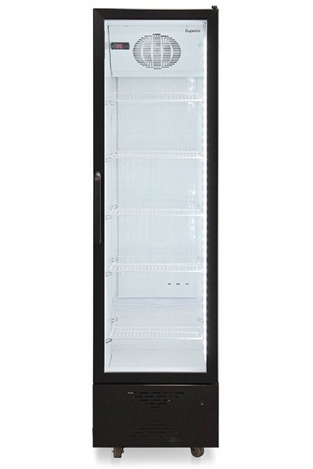 Холодильный шкаф Бирюса B300D (черный) 