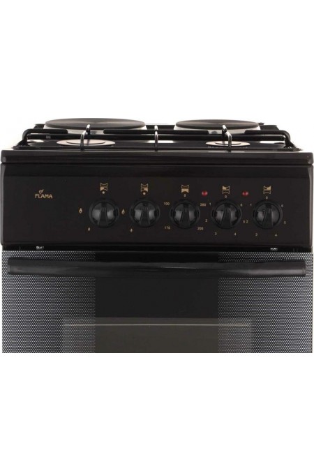 Комбинированная плита Flama RK2211B (коричневый) 2