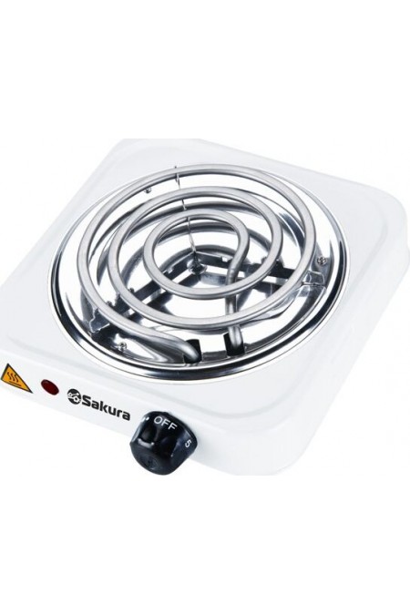 Электрическая плита Sakura ПЭ-02 (белый) 