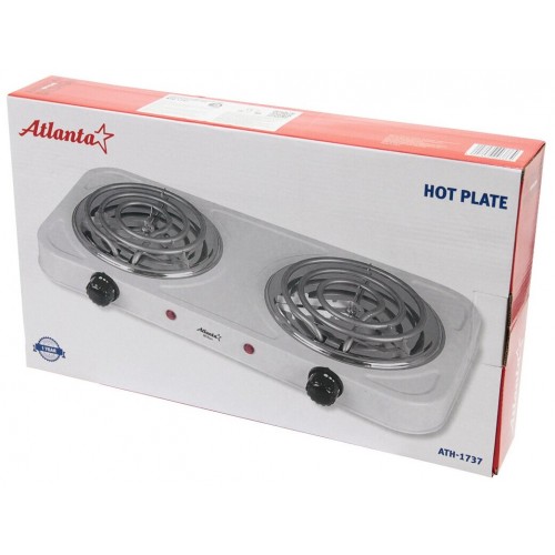 Электрическая плита Atlanta ATH-1737 (белый) 2