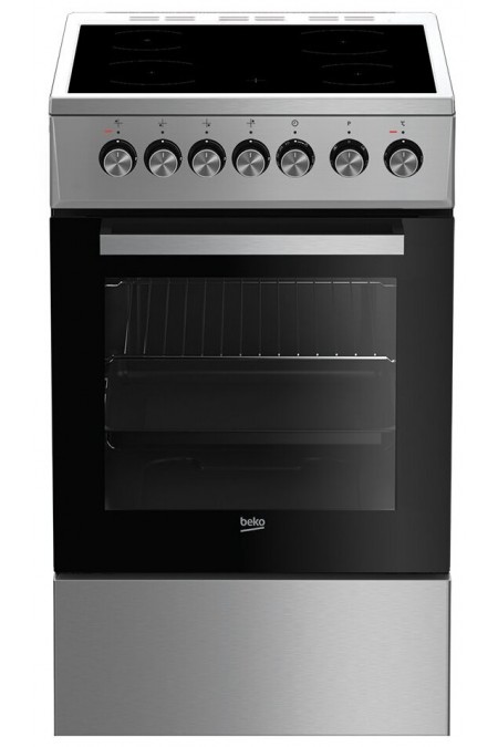 Электрическая плита Beko FSS 57100 GX (нержавеющая сталь) 