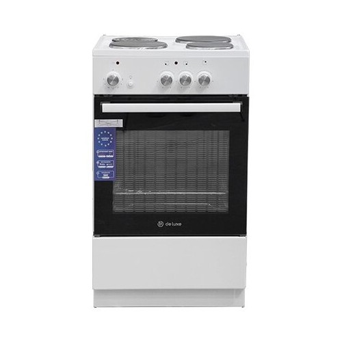 Электрическая плита De Luxe 5003.18э (белый) 