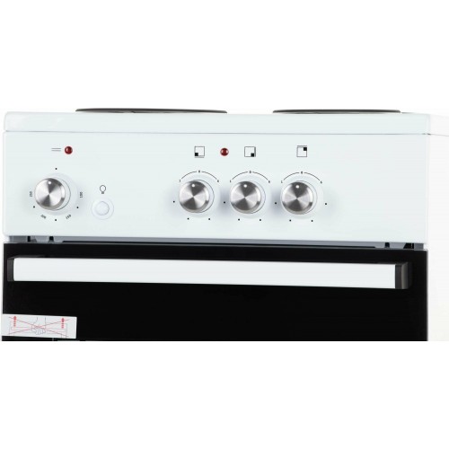 Электрическая плита De Luxe 5003.18э (белый) 5
