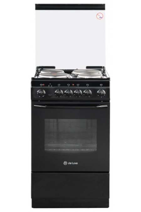 Электрическая плита De Luxe 5004.10э (кр) 001 (черный) 