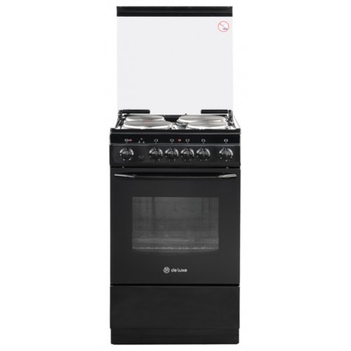 Электрическая плита De Luxe 5004.10э (кр) 001 (черный) 