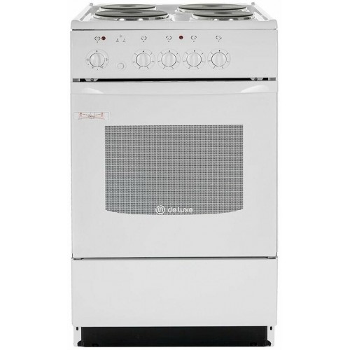 Электрическая плита De Luxe 5004.12э (белый) 