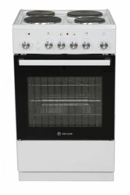 Электрическая плита De Luxe 5004.16э (белый) 
