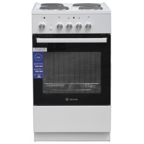 Электрическая плита De Luxe 5004.18э (белый) 