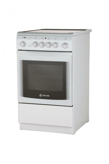 Электрическая плита De Luxe 506004.03эс (белый) 