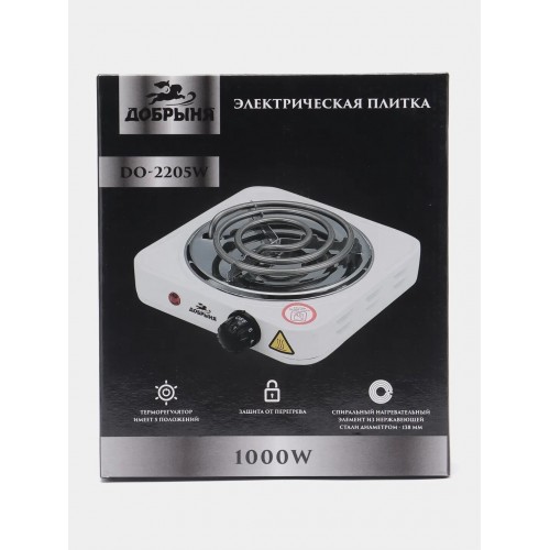 Электрическая плита Добрыня DO-2205 (белый) 7
