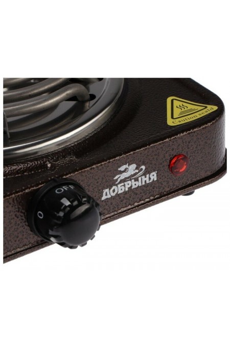 Электрическая плита Добрыня DO-2205 (коричневый) 3