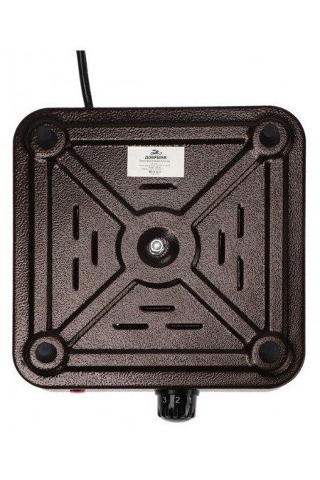 Электрическая плита Добрыня DO-2205 (коричневый) 4