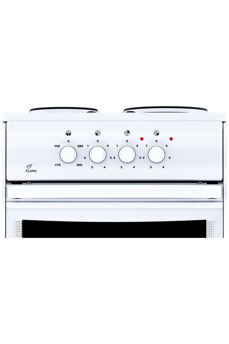 Электрическая плита Flama АЕ 1304W (белый) 1