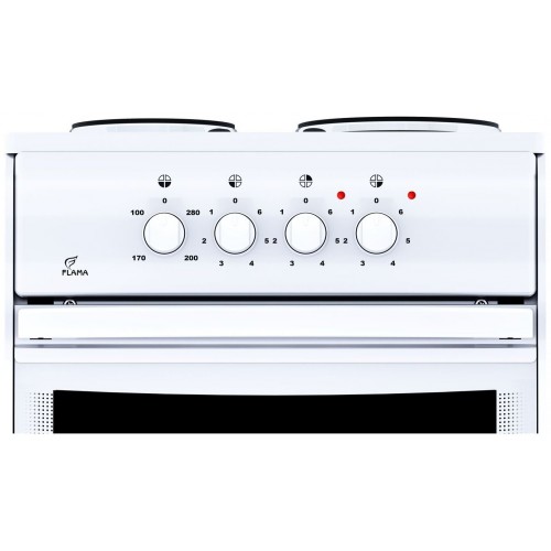 Электрическая плита Flama АЕ 1304W (белый) 1