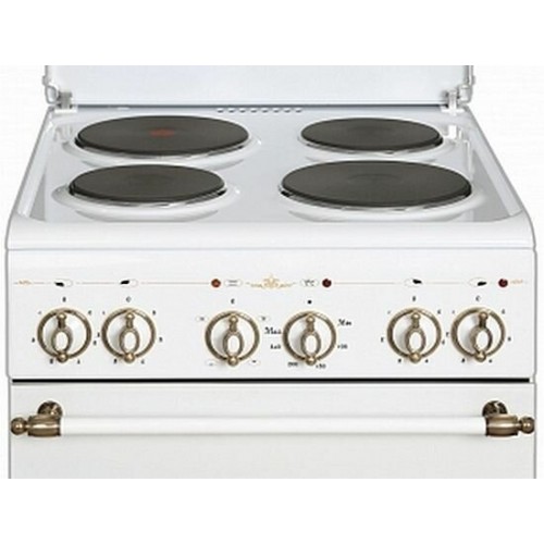 Электрическая плита Gefest 5140-01 0121 (кр) (белый с рисунком ретро) 7