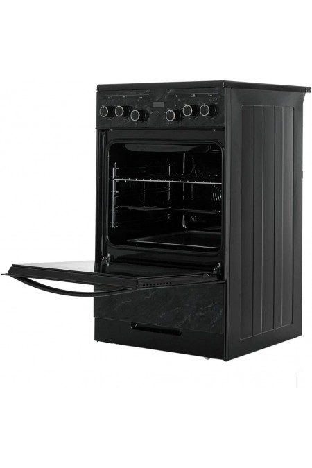 Электрическая плита Gefest 5560-03 0053 (черный с рисунком мрамор) 1