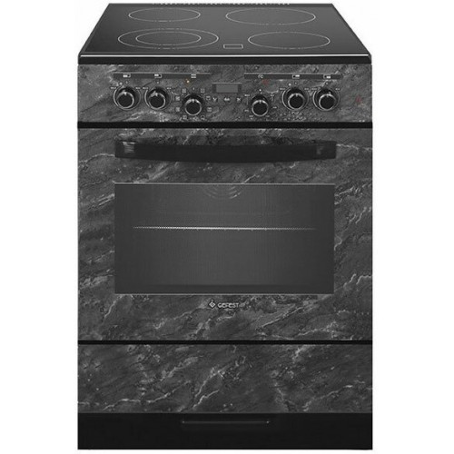 Электрическая плита Gefest 6560-03 0053 (черный с рисунком мрамор) 