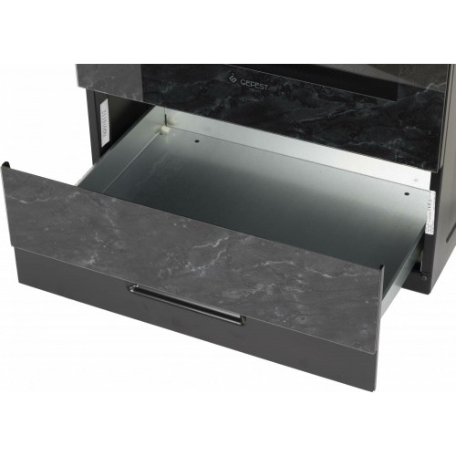 Электрическая плита Gefest 6560-03 0053 (черный с рисунком мрамор) 6