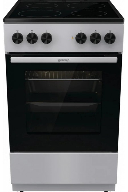 Электрическая плита Gorenje GEC5A12SG (серый/черный) 