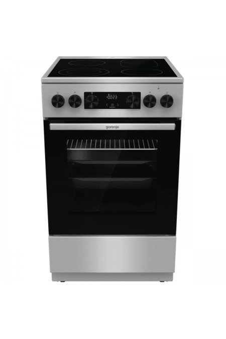 Электрическая плита Gorenje GEC5C40XAOT (серый) 