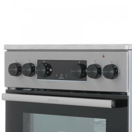 Электрическая плита Gorenje GEC5C40XAOT (серый) 9