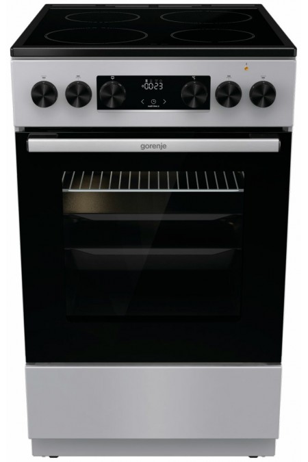 Электрическая плита Gorenje GEC5C41SG (нержавеющая сталь) 