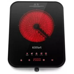 Электрическая плита Kitfort КТ-141 (черный)