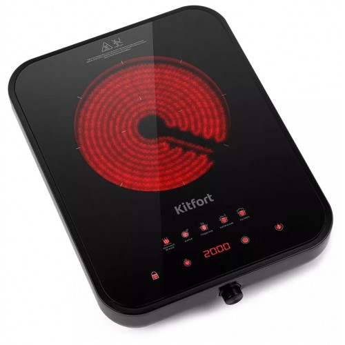 Электрическая плита Kitfort КТ-141 (черный) 1