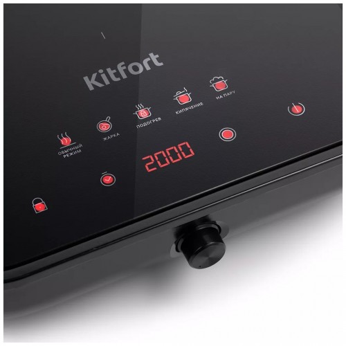 Электрическая плита Kitfort КТ-141 (черный) 3