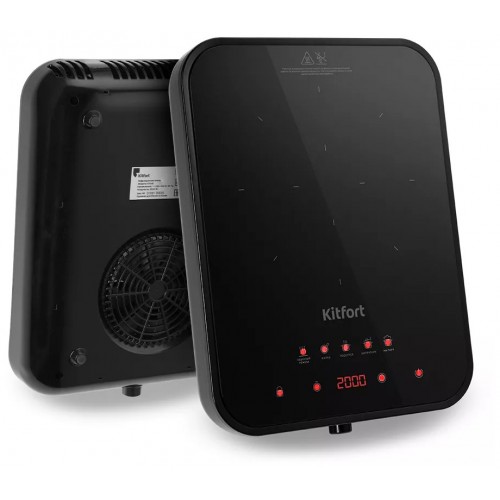 Электрическая плита Kitfort КТ-141 (черный) 4