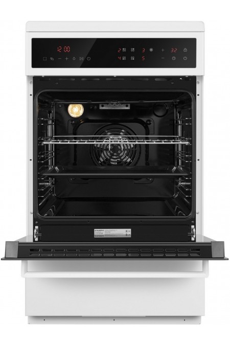 Электрическая плита Maunfeld MEC511CW10TD (белый/черный) 1