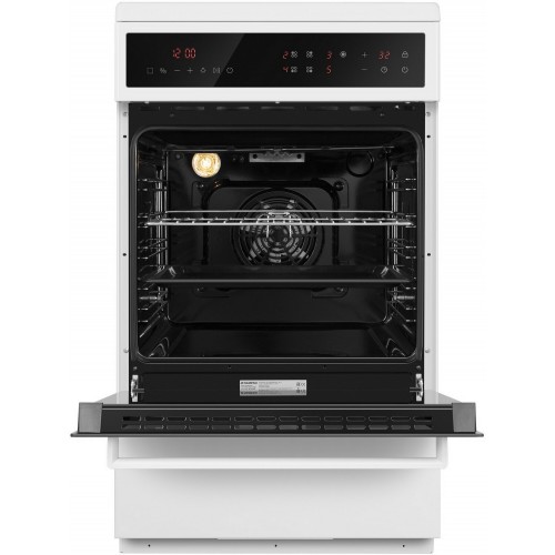 Электрическая плита Maunfeld MEC511CW10TD (белый/черный) 1