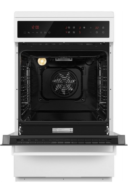 Электрическая плита Maunfeld MEC511CW10TD (белый/черный) 2