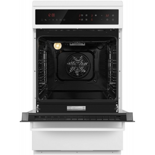 Электрическая плита Maunfeld MEC511CW10TD (белый/черный) 2