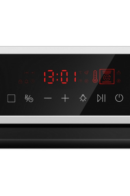 Электрическая плита Maunfeld MEC511CW10TD (белый/черный) 6